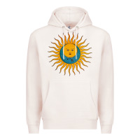 Pale Pink king crimson Premium Hoodie - linhVisuals
