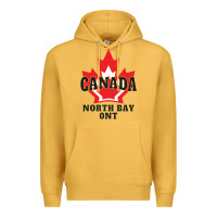 Mustard north bay ontario on a cool Premium Hoodie - linhVisuals