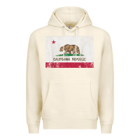 Tofu california flag womens mens heavy distressed vintage gift t shirt Premium Hoodie - linhVisuals