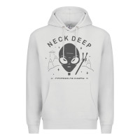 Dove Grey neck deep clässic Premium Hoodie - linhVisuals