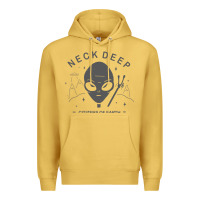 Antique Gold neck deep clässic Premium Hoodie - linhVisuals