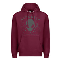 Burgundy neck deep clässic Premium Hoodie - linhVisuals