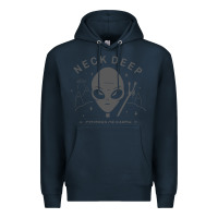 Navy neck deep clässic Premium Hoodie - linhVisuals