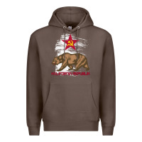 Coffee california republic communist kalifornia t shirt Premium Hoodie - linhVisuals
