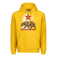 Lemon california republic communist kalifornia t shirt Premium Hoodie - linhVisuals