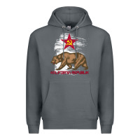 Rock california republic communist kalifornia t shirt Premium Hoodie - linhVisuals