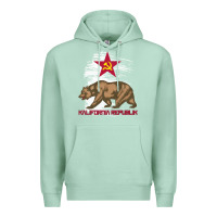 Seafoam california republic communist kalifornia t shirt Premium Hoodie - linhVisuals