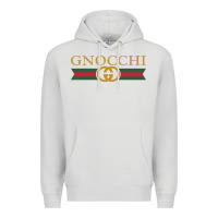 Dove Grey gnocchi Premium Hoodie - linhVisuals
