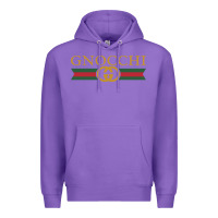 Purple gnocchi Premium Hoodie - linhVisuals