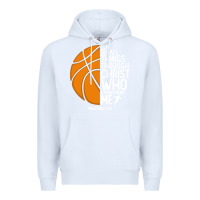 White christian basketball i can do all things through christ philippians 41 Premium Hoodie - linhVisuals
