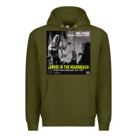 Army Green Neil Young Premium Hoodie - linhVisuals