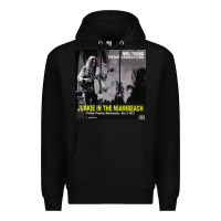 Black Neil Young Premium Hoodie - linhVisuals