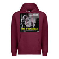 Burgundy Neil Young Premium Hoodie - linhVisuals