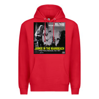 Red Neil Young Premium Hoodie - linhVisuals