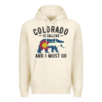 Tofu colorado is calling and i must go state flag with wild bear Premium Hoodie - linhVisuals