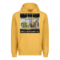 Mustard Neil Young Premium Hoodie - linhVisuals