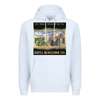 White Neil Young Premium Hoodie - linhVisuals