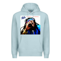 Blue Mist buju banton reggae Premium Hoodie - linhVisuals