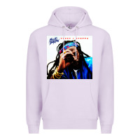 Lilac buju banton reggae Premium Hoodie - linhVisuals