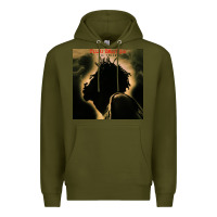 Army Green buju banton reggae Premium Hoodie - linhVisuals