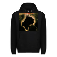 Black buju banton reggae Premium Hoodie - linhVisuals
