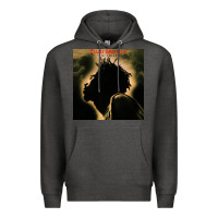 Charcoal Heather buju banton reggae Premium Hoodie - linhVisuals
