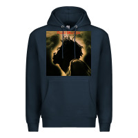 Navy buju banton reggae Premium Hoodie - linhVisuals