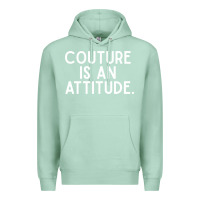 Seafoam couture is an attitude fashion quote Premium Hoodie - linhVisuals