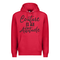 Cardinal couture is an attitude inspirational fashion quote cute lettering text Premium Hoodie - linhVisuals