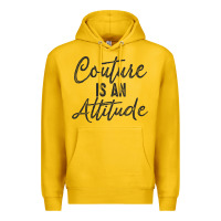 Lemon couture is an attitude inspirational fashion quote cute lettering text Premium Hoodie - linhVisuals