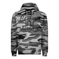 Slate Camo couture is an attitude inspirational fashion quote cute lettering text Premium Hoodie - linhVisuals