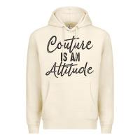 Tofu couture is an attitude inspirational fashion quote cute lettering text Premium Hoodie - linhVisuals