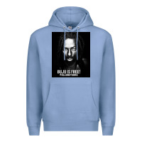 Colony Blue buju banton reggae Premium Hoodie - linhVisuals