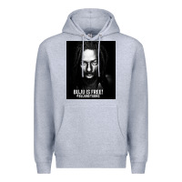 Heather Grey buju banton reggae Premium Hoodie - linhVisuals