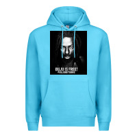 Ocean Blue buju banton reggae Premium Hoodie - linhVisuals