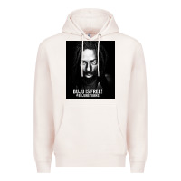 Pale Pink buju banton reggae Premium Hoodie - linhVisuals