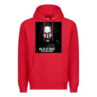 Red buju banton reggae Premium Hoodie - linhVisuals
