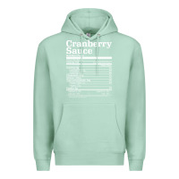 Seafoam cranberry sauce nutrition facts funny thanksgiving christmas food nutr Premium Hoodie - linhVisuals
