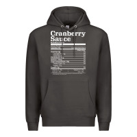 Smoke cranberry sauce nutrition facts funny thanksgiving christmas food nutr Premium Hoodie - linhVisuals