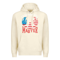 Sandshell crawfish boil master american  flag us big red lobster design Premium Hoodie - linhVisuals