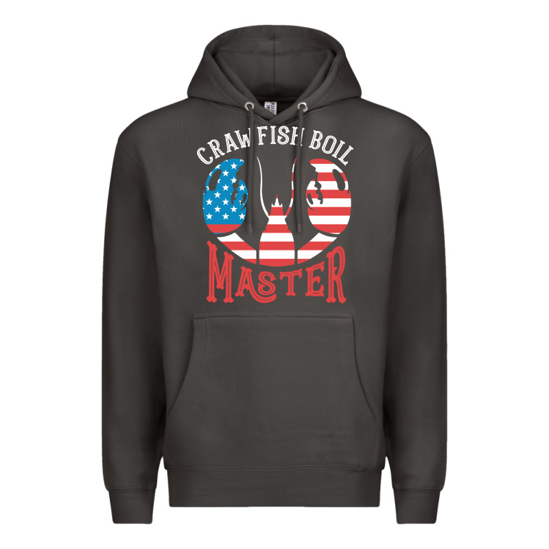 Crawfish Boil Master American  Flag Us Big Red Lobster Design Premium Hoodie by linhVisuals | Teevron