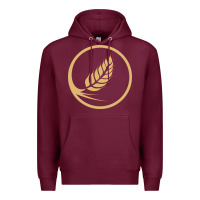 Burgundy west coast baptist college Premium Hoodie - linhVisuals
