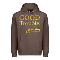 Coffee good trouble john lewis signature Premium Hoodie - linhVisuals
