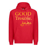 Red good trouble john lewis signature Premium Hoodie - linhVisuals