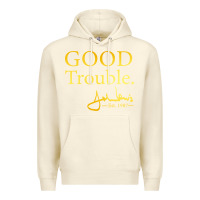 Sandshell good trouble john lewis signature Premium Hoodie - linhVisuals
