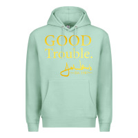 Seafoam good trouble john lewis signature Premium Hoodie - linhVisuals