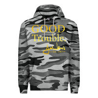 Slate Camo good trouble john lewis signature Premium Hoodie - linhVisuals