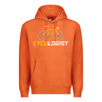 Carrot cycologist funny cycling and bicycle sport design cycler humor gift bi Premium Hoodie - linhVisuals