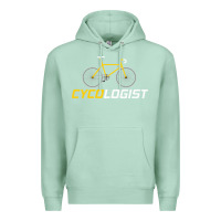Seafoam cycologist funny cycling and bicycle sport design cycler humor gift bi Premium Hoodie - linhVisuals