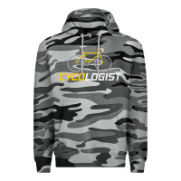 Slate Camo cycologist funny cycling and bicycle sport design cycler humor gift bi Premium Hoodie - linhVisuals